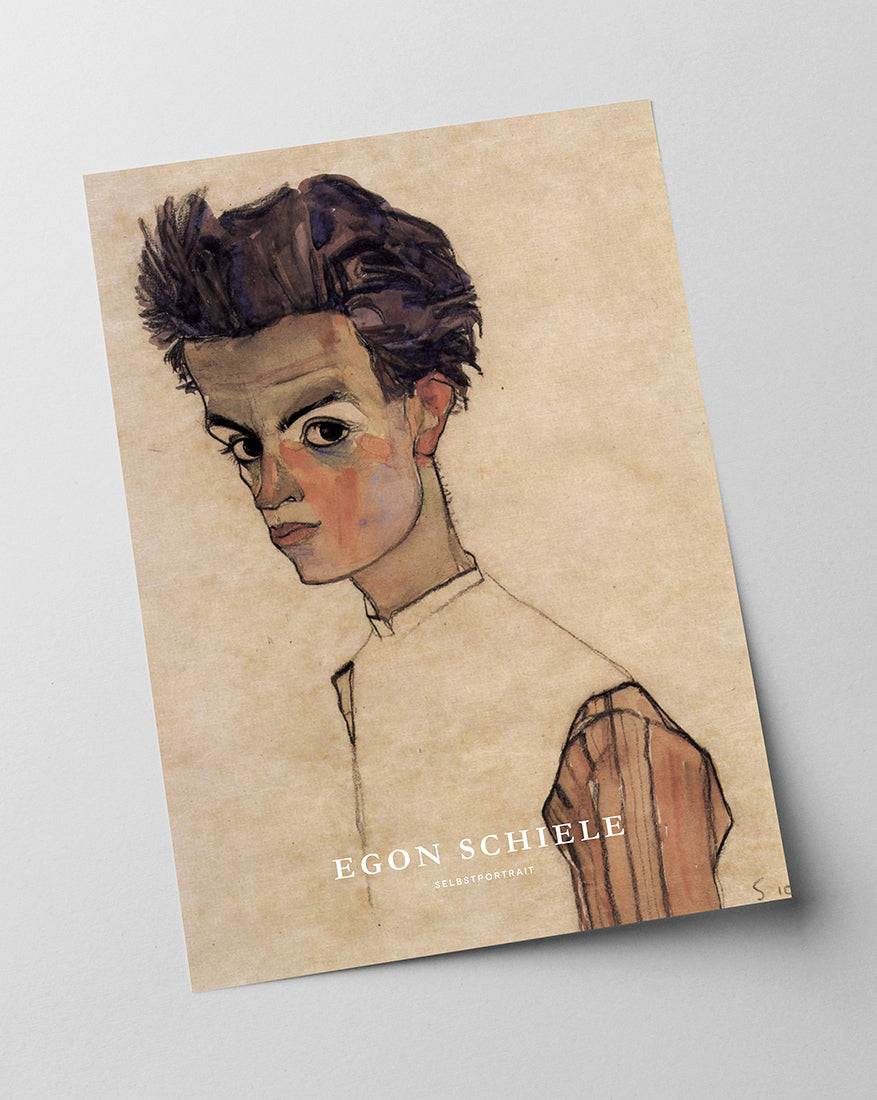 Egon Schiele - Museum-Poster II Selbstportait