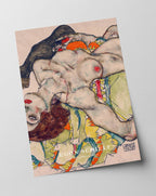 Egon Schiele - Museum-Poster II Sich liebende Frauen