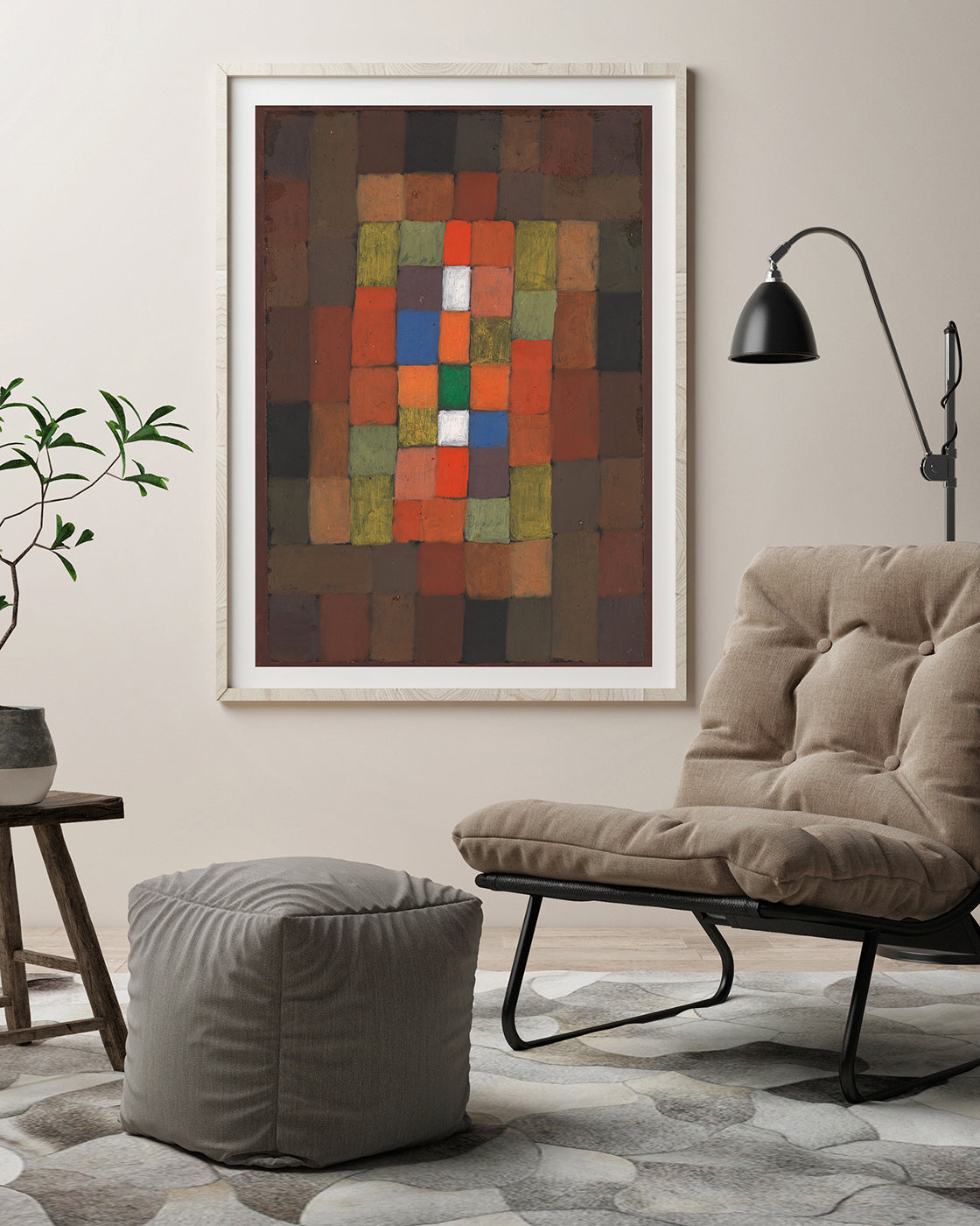 Paul Klee - Statisch-Dynamische Steigerung (1923)