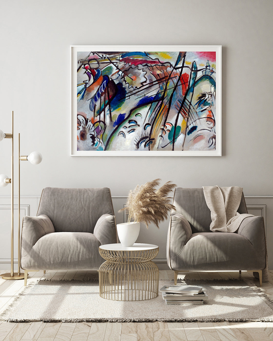 Wassily Kandinsky - Improvisation 28 (Zweite Fassung) (1912)