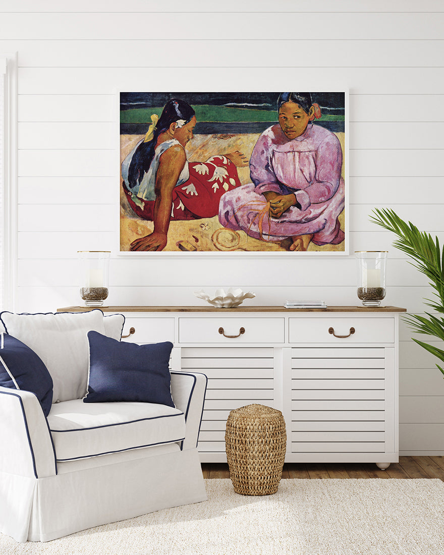 Paul Gauguin - Tahitische Frauen (oder Frauen von Tahiti) am Strand