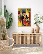 August Macke - Abstrakt Elizabeth Reading