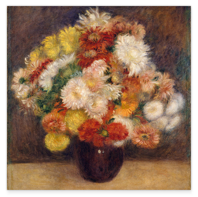Auguste Renoir - Blumenstrauß aus Chrysanthemen Hover Image