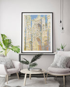 Claude Monet - Kathedrale von Rouen, West-Fassade, Sonnenlicht (1894)