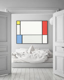 Piet Mondrian - Komposition - Bunte Geometrie