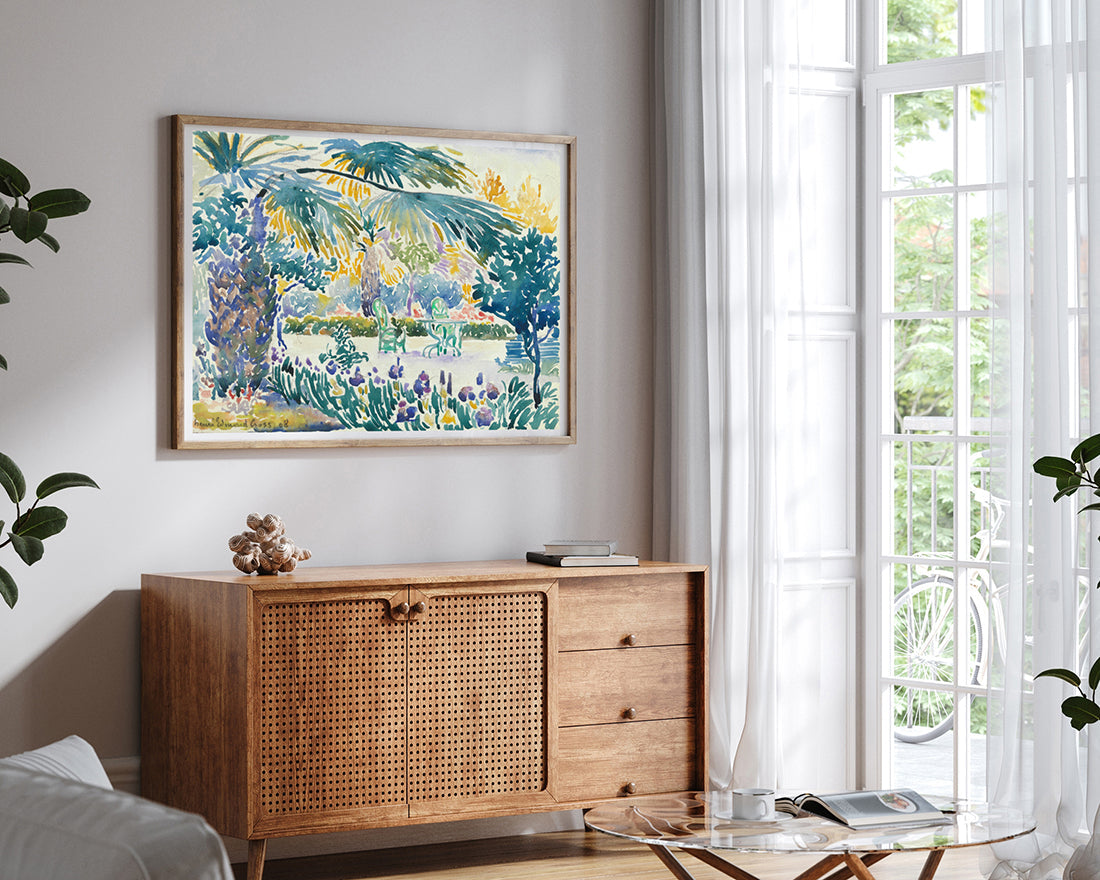 Henri-Edmond-Kreuz - Garten des Malers in Saint Clair