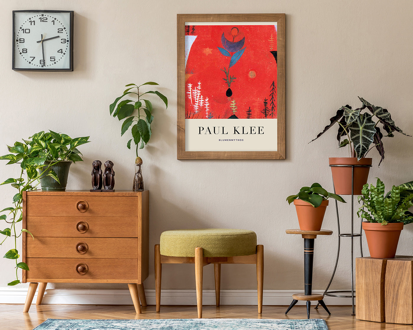 Paul Klee - Museum-Poster Blumenmythos