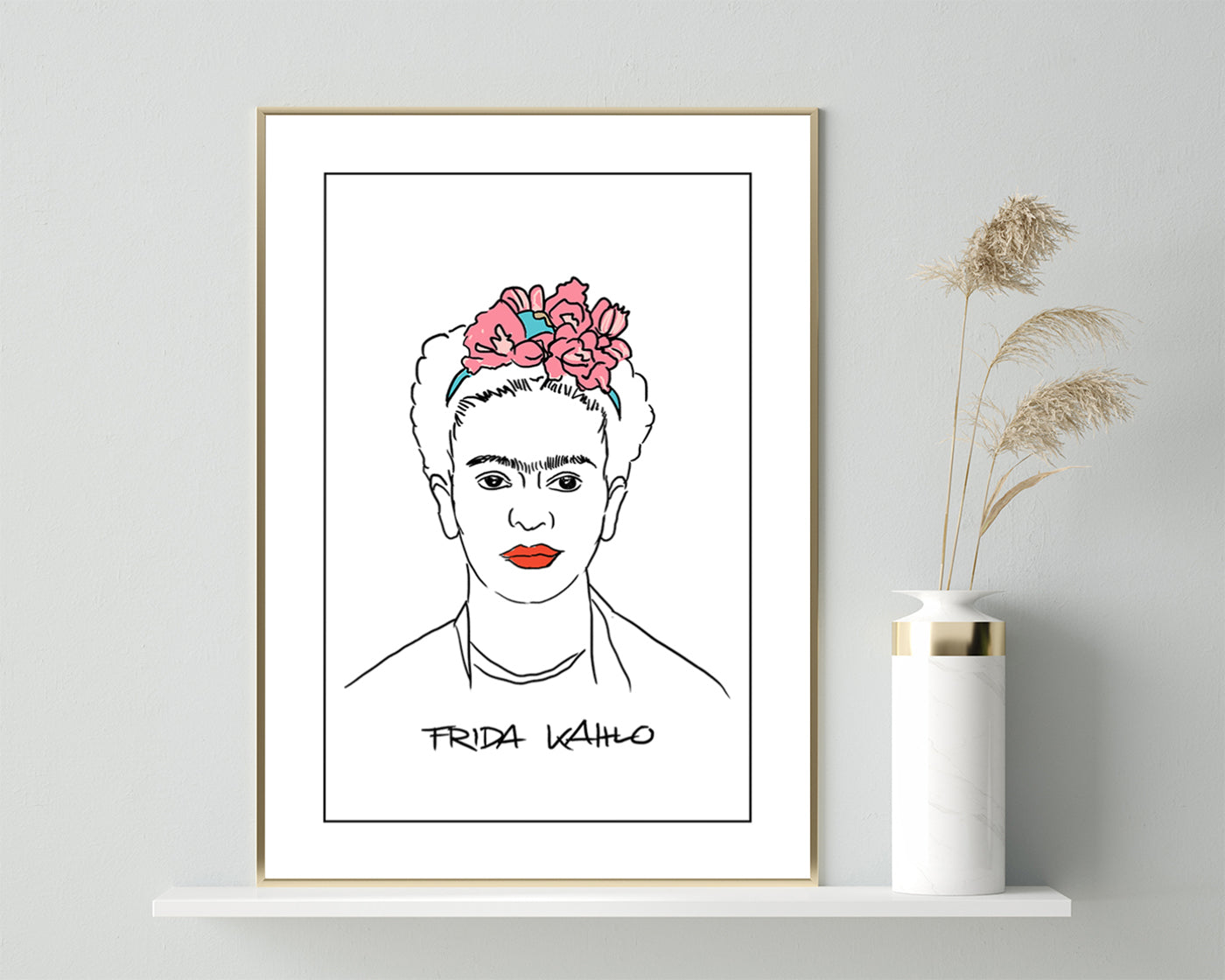 Illusatrion von Frida Kahlo II