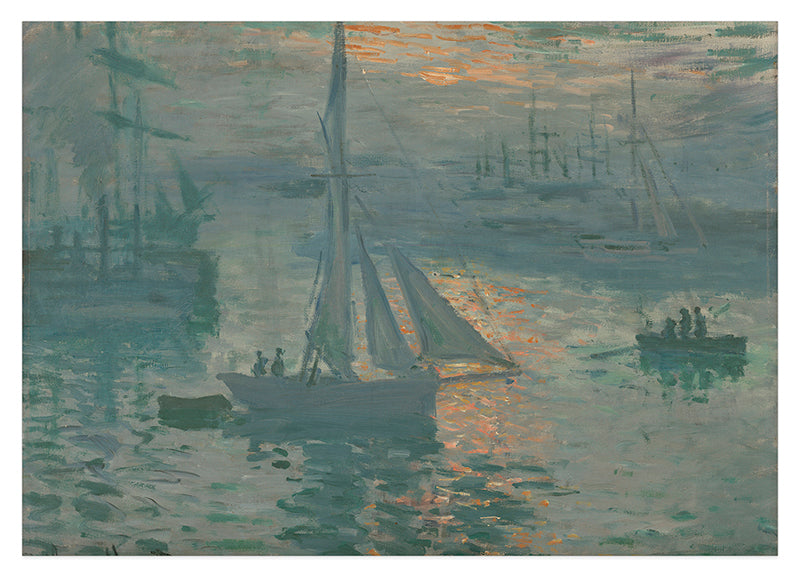 Claude Monet - Impression, Sonnenaufgang (1873)