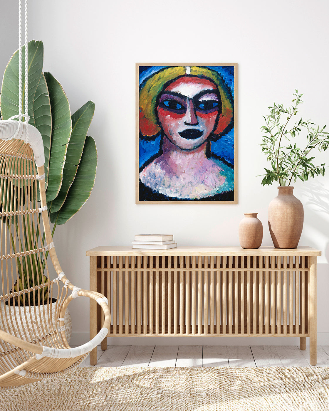 Alexej von Jawlensky - Frauenkopf