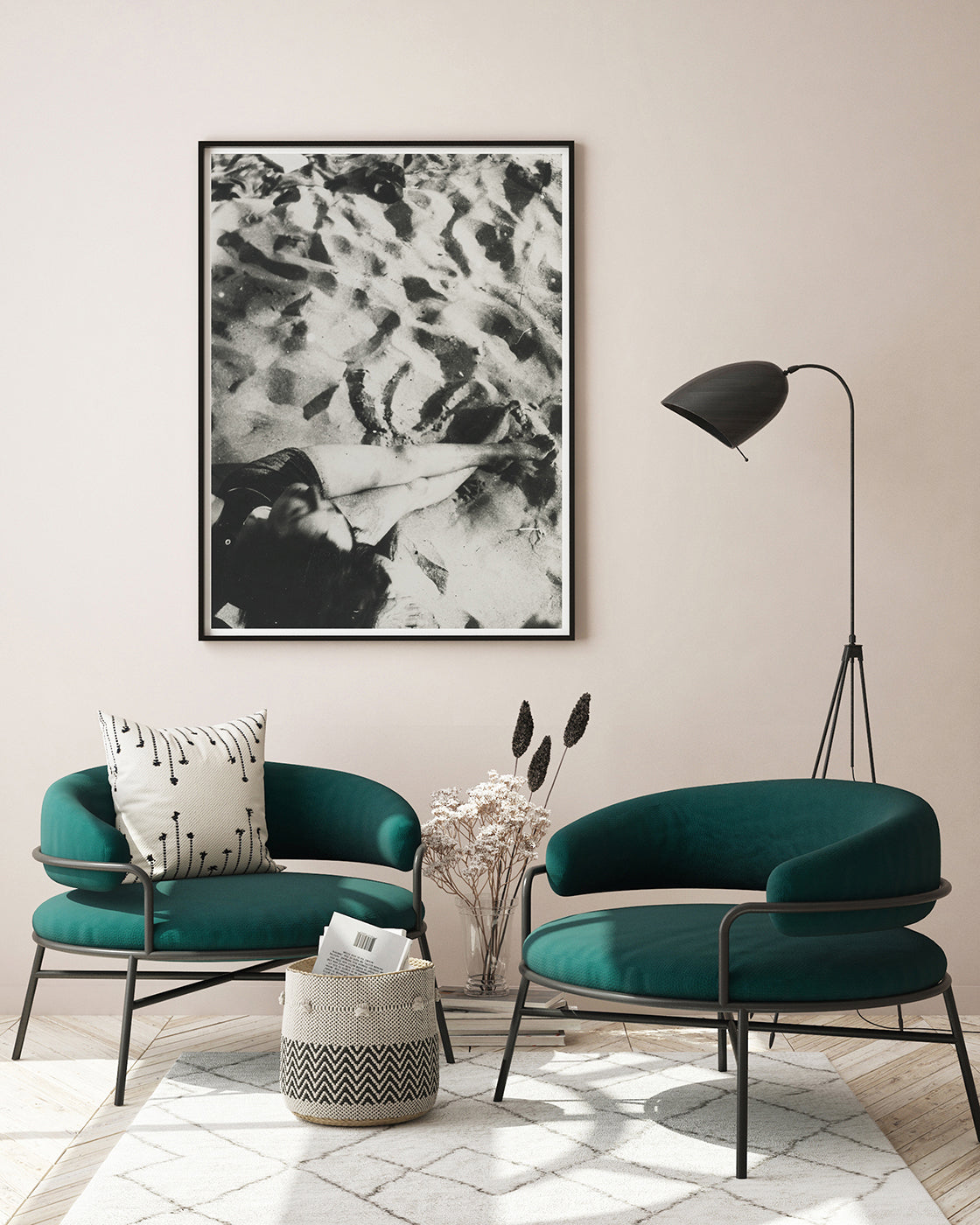 László Moholy Nagy - Schwarz-Weiß Fotografie - Am Strand