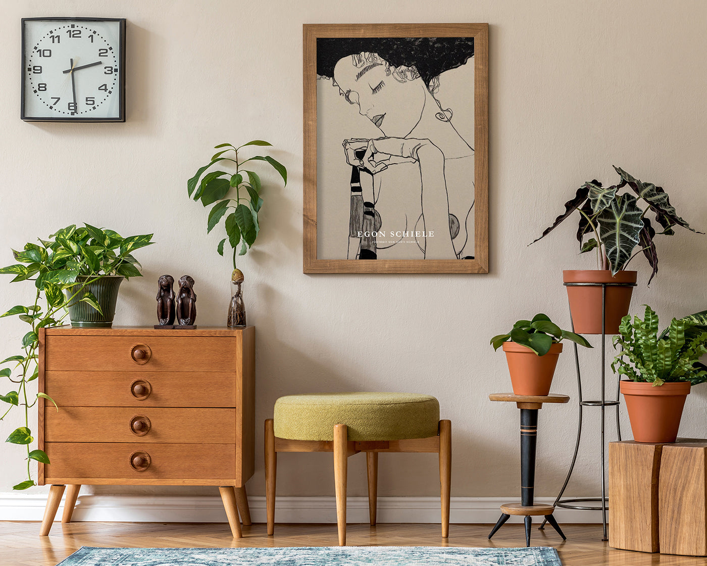 Egon Schiele - Museum-Poster II Portrait von Gerti Schiele