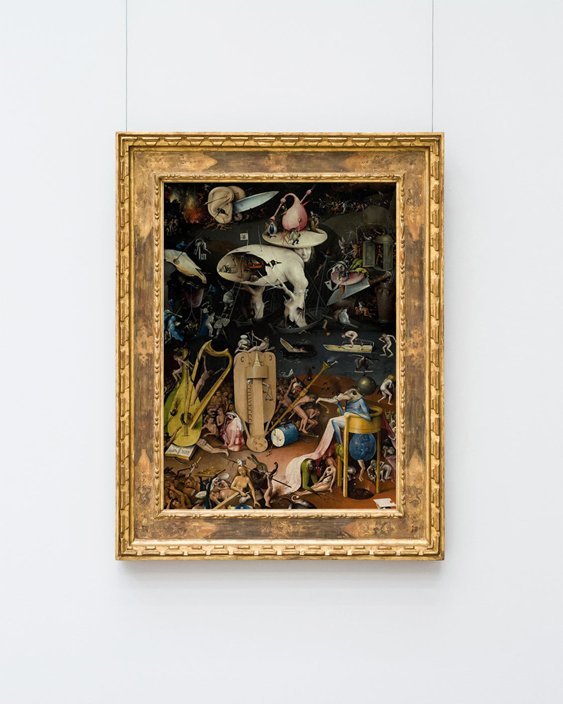 Hieronymus Bosch - Der Garten der Lüste (1490/1510) - Rechte Tafel