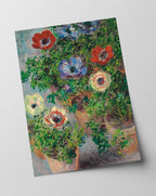 Claude Monet - Anemonen im Topf