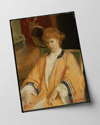 Howard Cushing - Rothaariges Mädchen am Spiegel