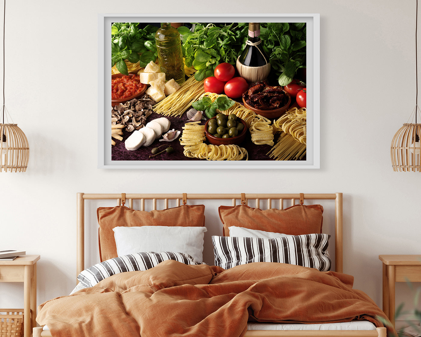 Italienische Zutaten