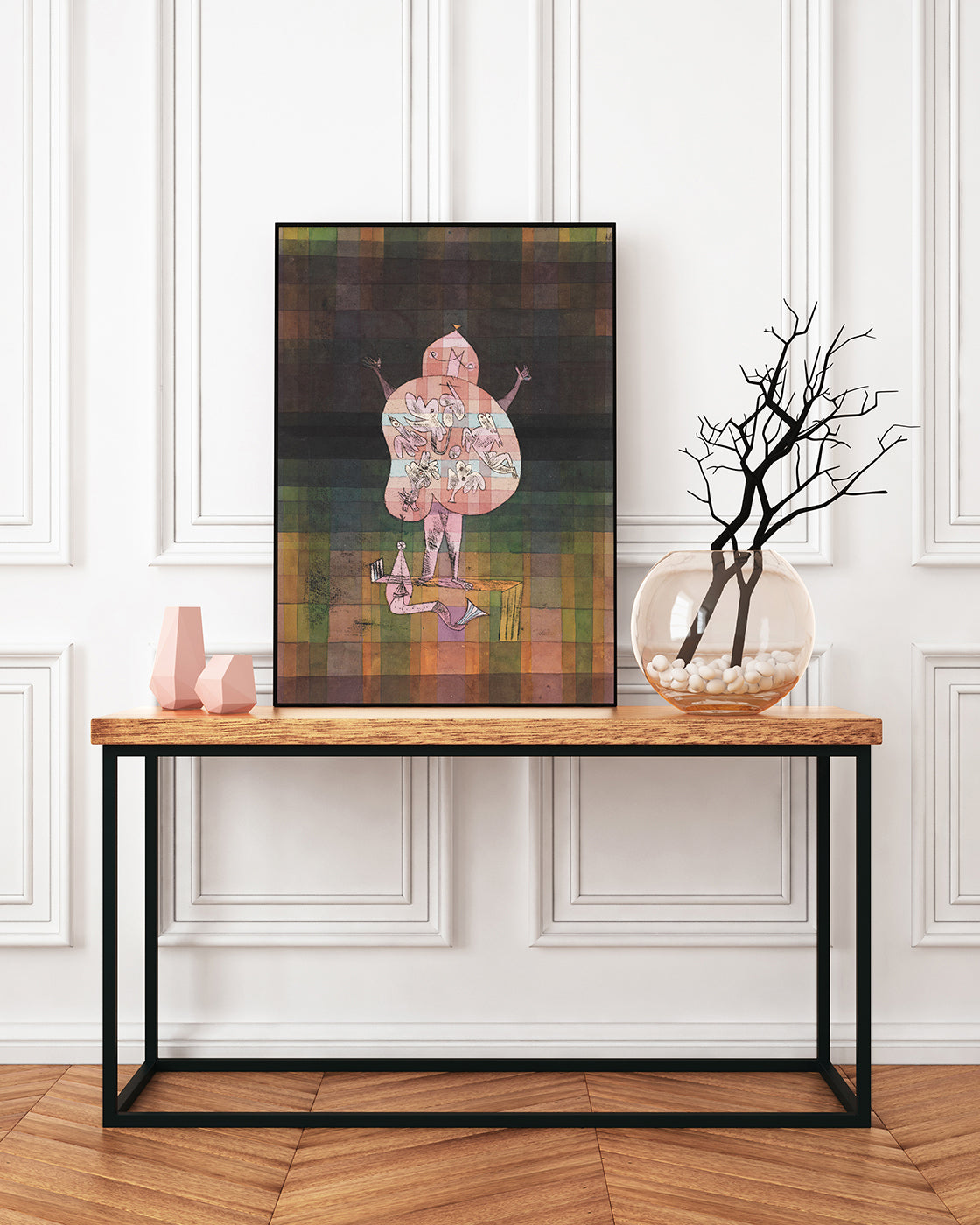 Paul Klee - Bauchredner und Schreier im Moor (1923)