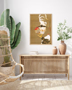 Itō Jakuchū - Hahn und Henne