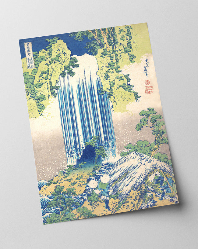 Katsushika Hokusai - Yōrō-Wasserfall in der Provinz Mino (Mino no Yōrō no taki) Main Image
