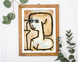Paul Klee - Mädchen in Trauer (1939)