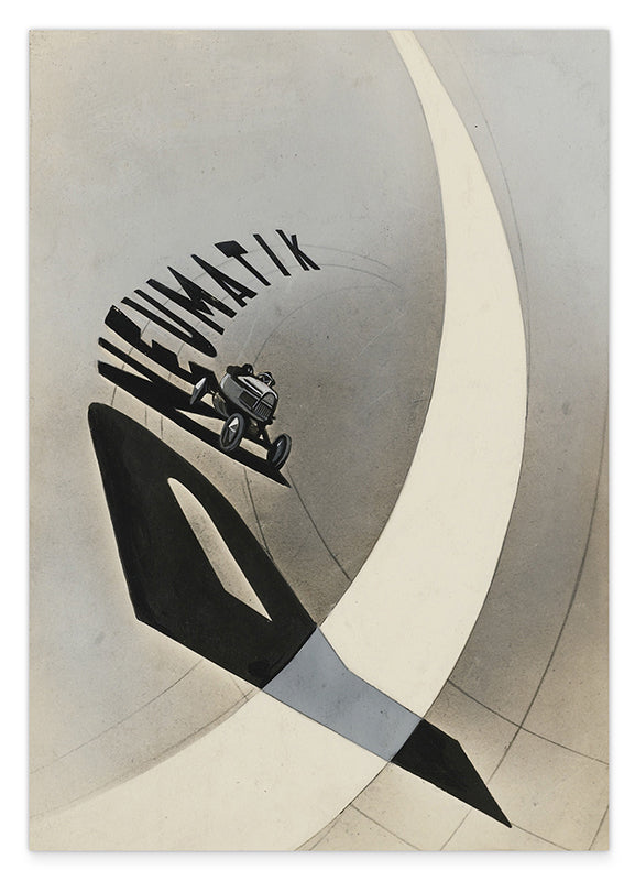 László Moholy Nagy - Pneumatik schwarz-weiß