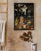 Hieronymus Bosch - Der Garten der Lüste (1490/1510) - Rechte Tafel