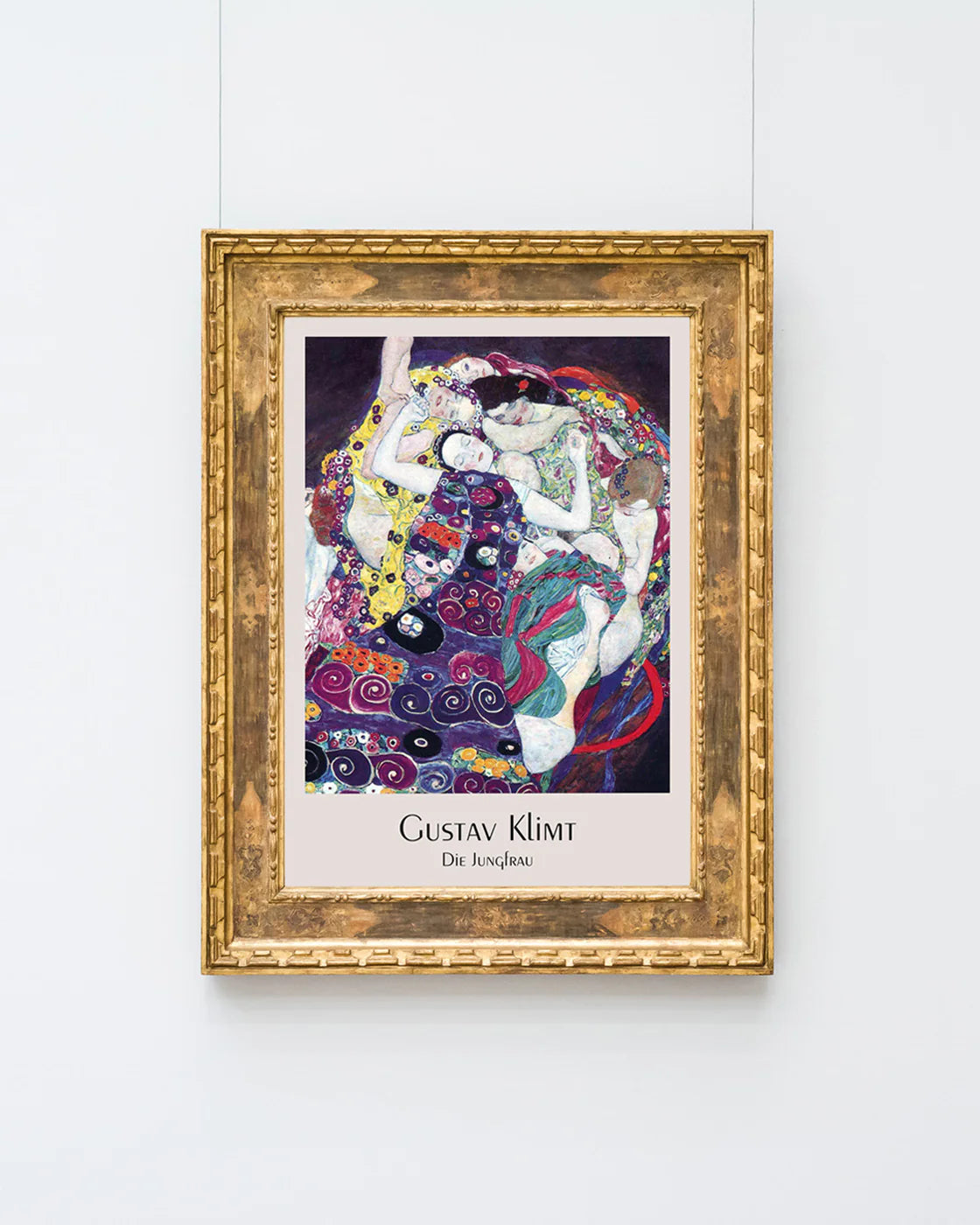 Gustav Klimt - Museum-Poster Die Jungfrau