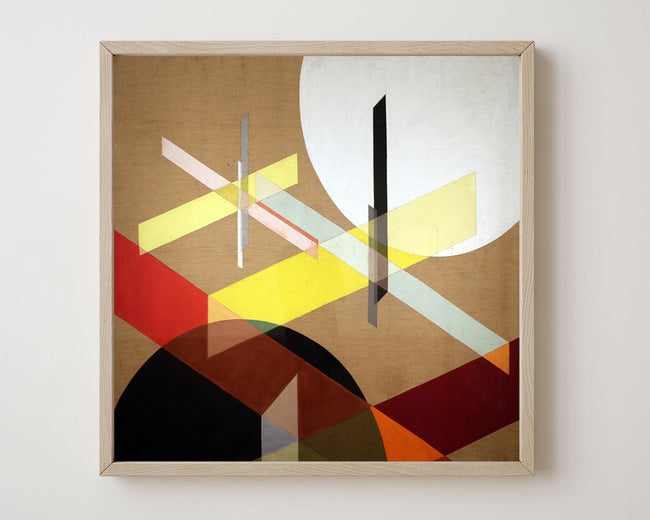 László Moholy Nagy - Abstrakte bunte Formen Main Image