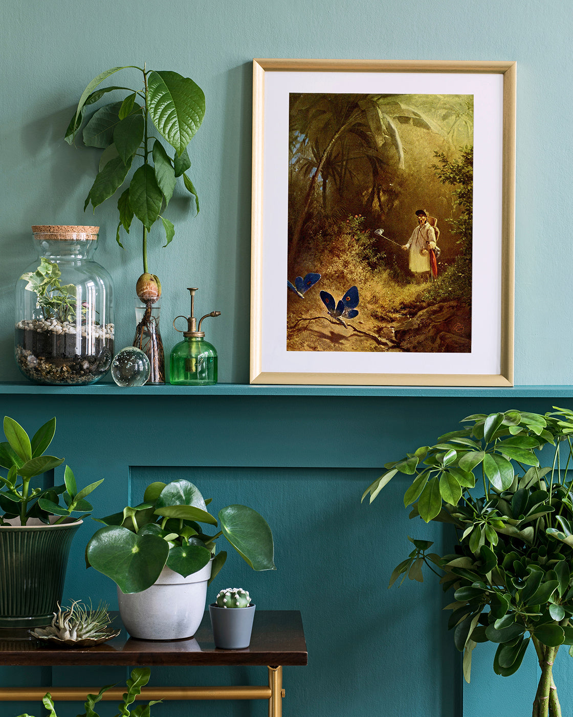 Carl Spitzweg - Der Schmetterlingsjäger