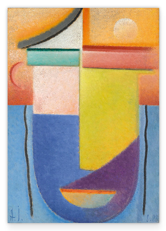 Alexej von Jawlensky - Abstrakter Kopf: Wasser und Licht