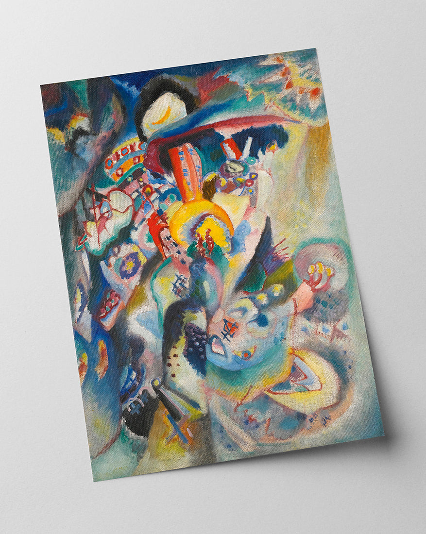 Wassily Kandinsky - Moskau II (1916)