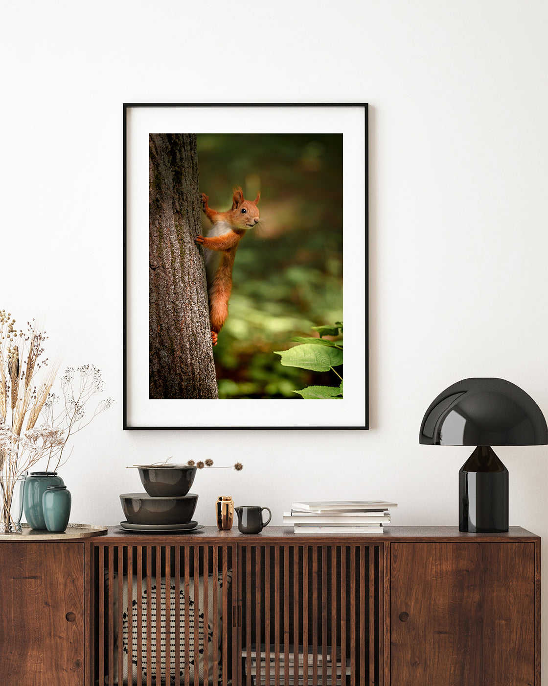 Eichhörnchen am Baum