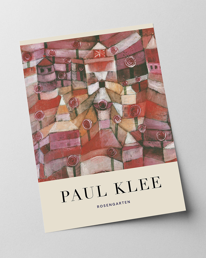 Paul Klee - Museum-Poster Rosengarten