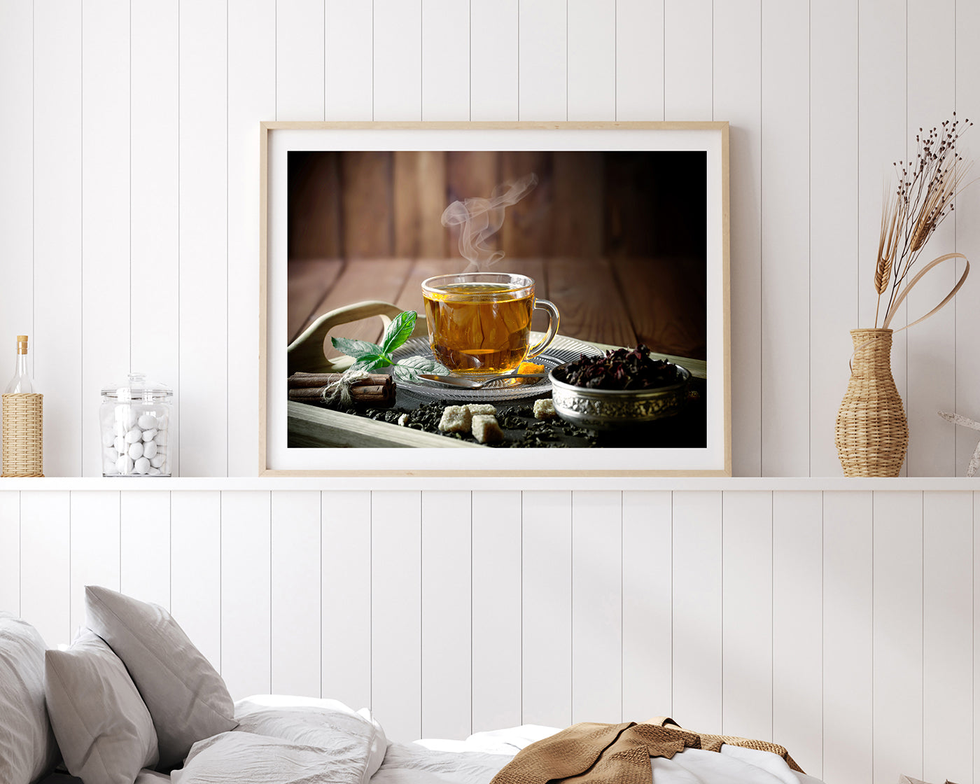 Frische Teezubereitung