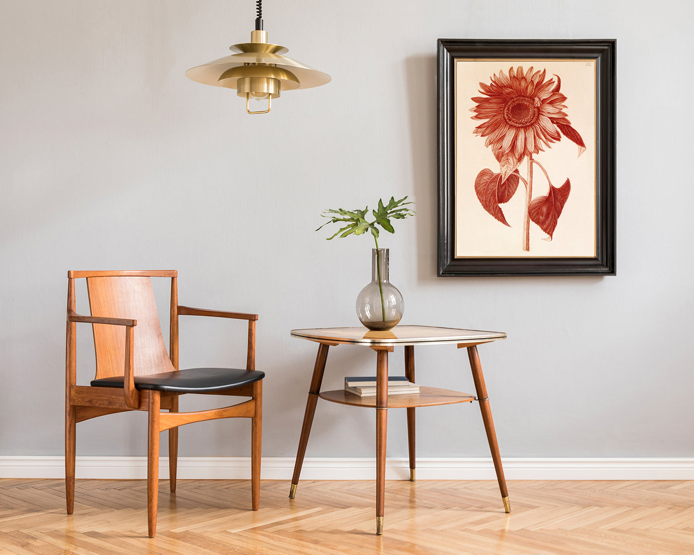 Blumenzeichnung - Sonnenblume