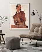 Egon Schiele - Museum-Poster II Portrait von Arthur Rössler