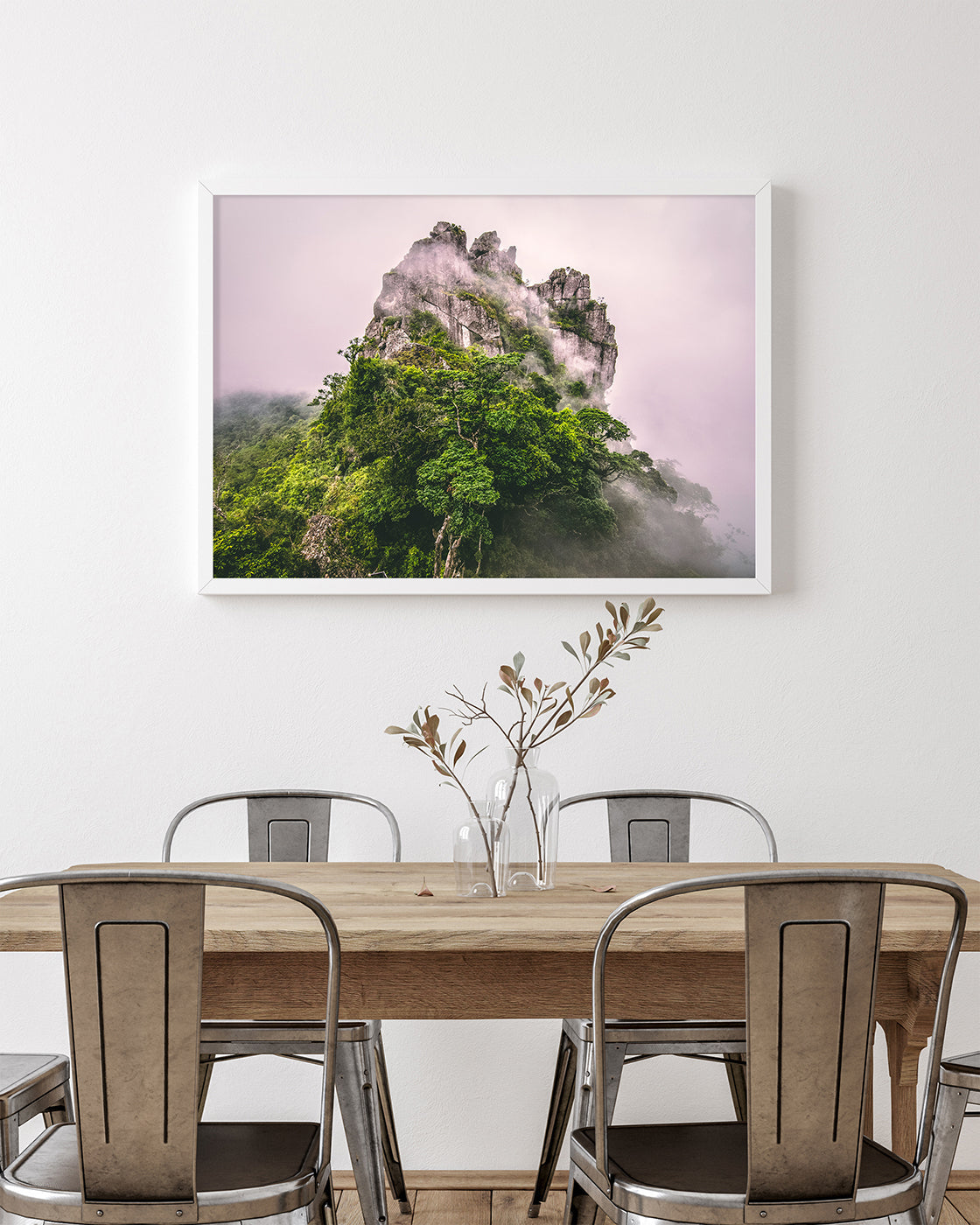 Asiatische Berglandschaft