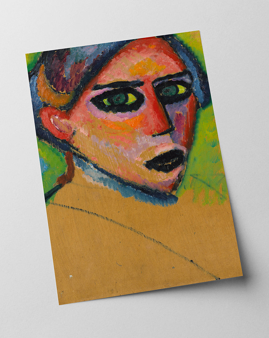 Alexej von Jawlensky - Frauengesicht