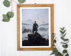 Caspar David Friedrich - Wanderer über dem Nebelmeer