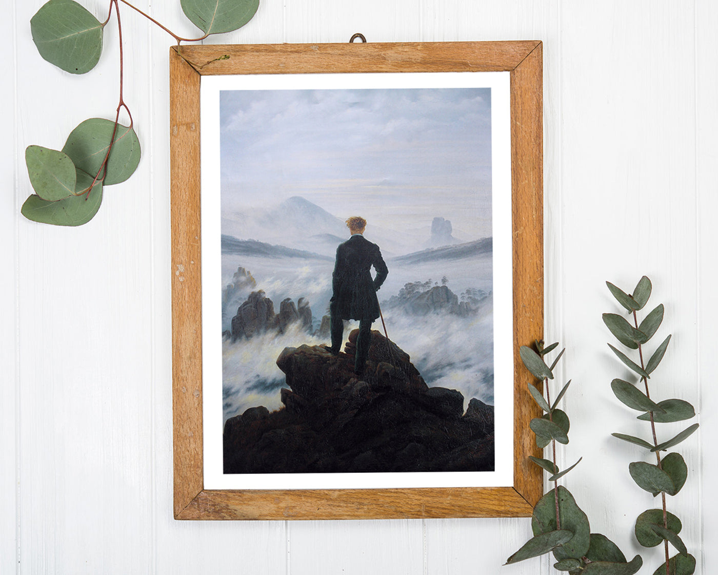 Caspar David Friedrich - Wanderer über dem Nebelmeer