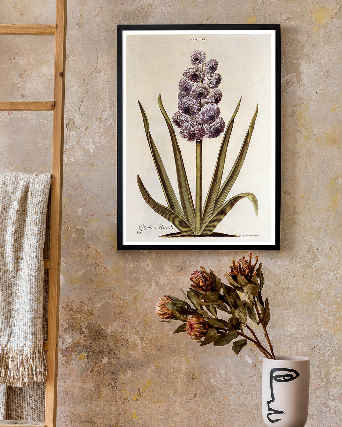 Pflanze mit lilafarbenen Blüten