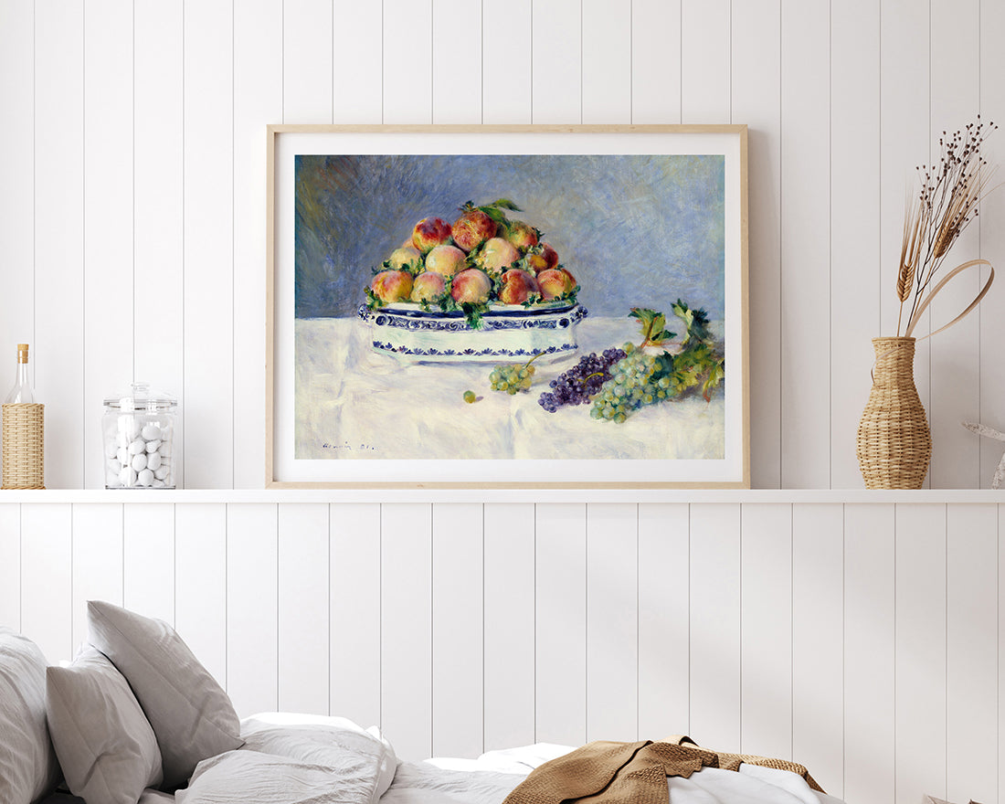 Auguste Renoir - Stillleben mit Pfirsichen und Trauben