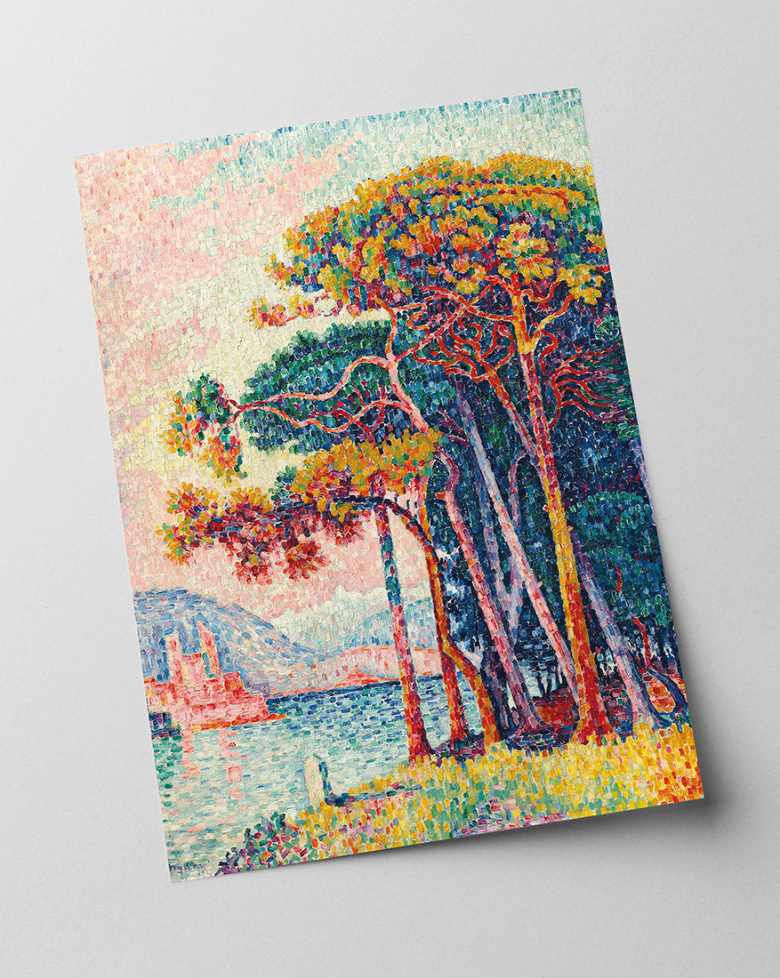 Paul Signac - Antibes (der Kiefernwald)