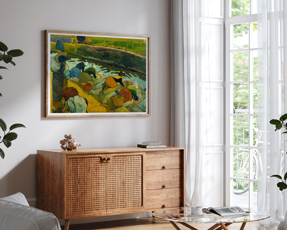 Paul Gauguin - Waschfrauen in Arles