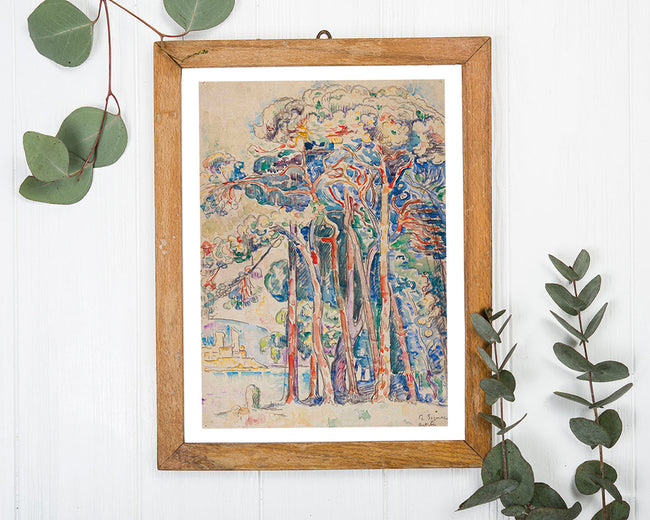 Paul Signac - Antibes, das Fort von Juan-les-Pins Main Image