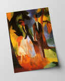 August Macke - Leute am blauen See