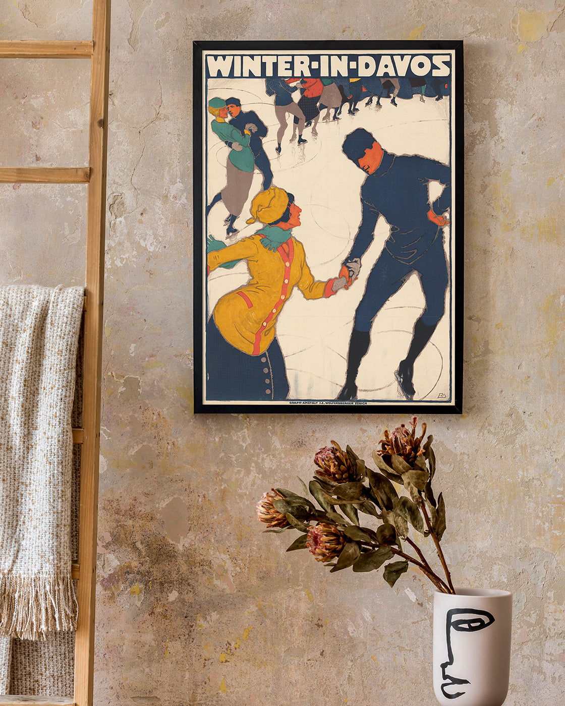 Burkhard Mangold - Winter in Davos