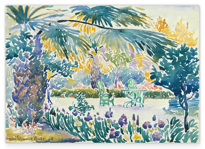 Henri-Edmond-Kreuz - Garten des Malers in Saint Clair