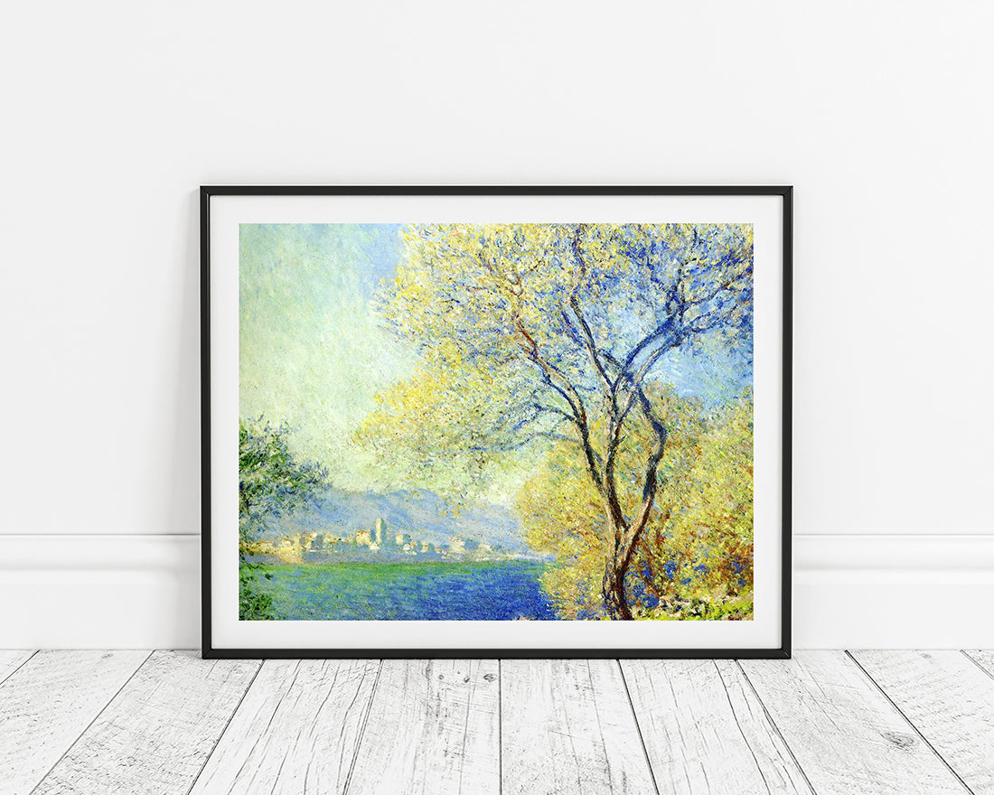 Claude Monet - Antibes, Blick vom Salis Garten