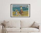 Auguste Renoir - Menschen am Strand